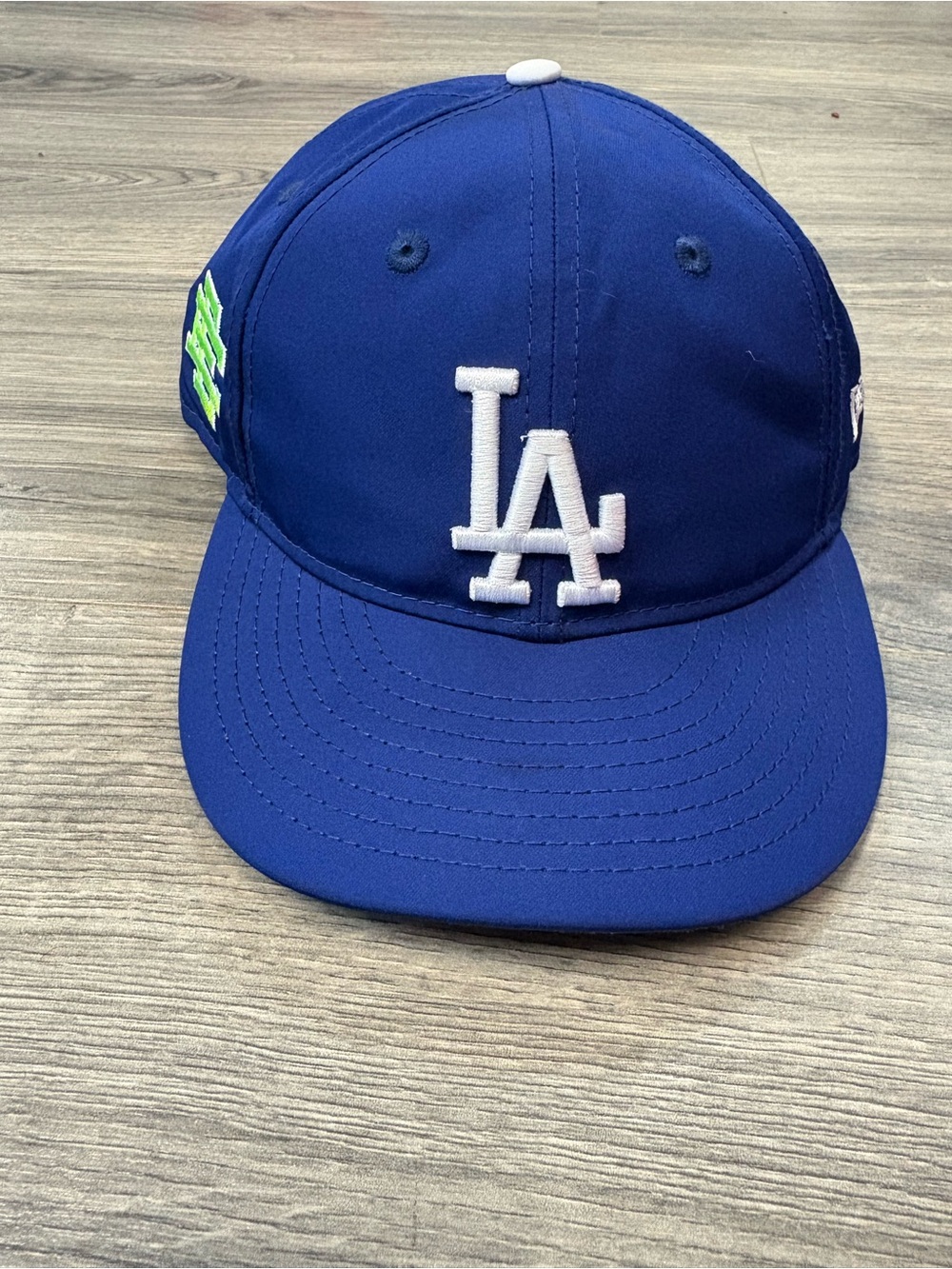 New era x EE Los Angeles Dodgers Royal Blue LA Baseball Cap